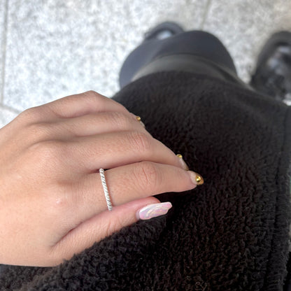 Silver925 plain ring 95