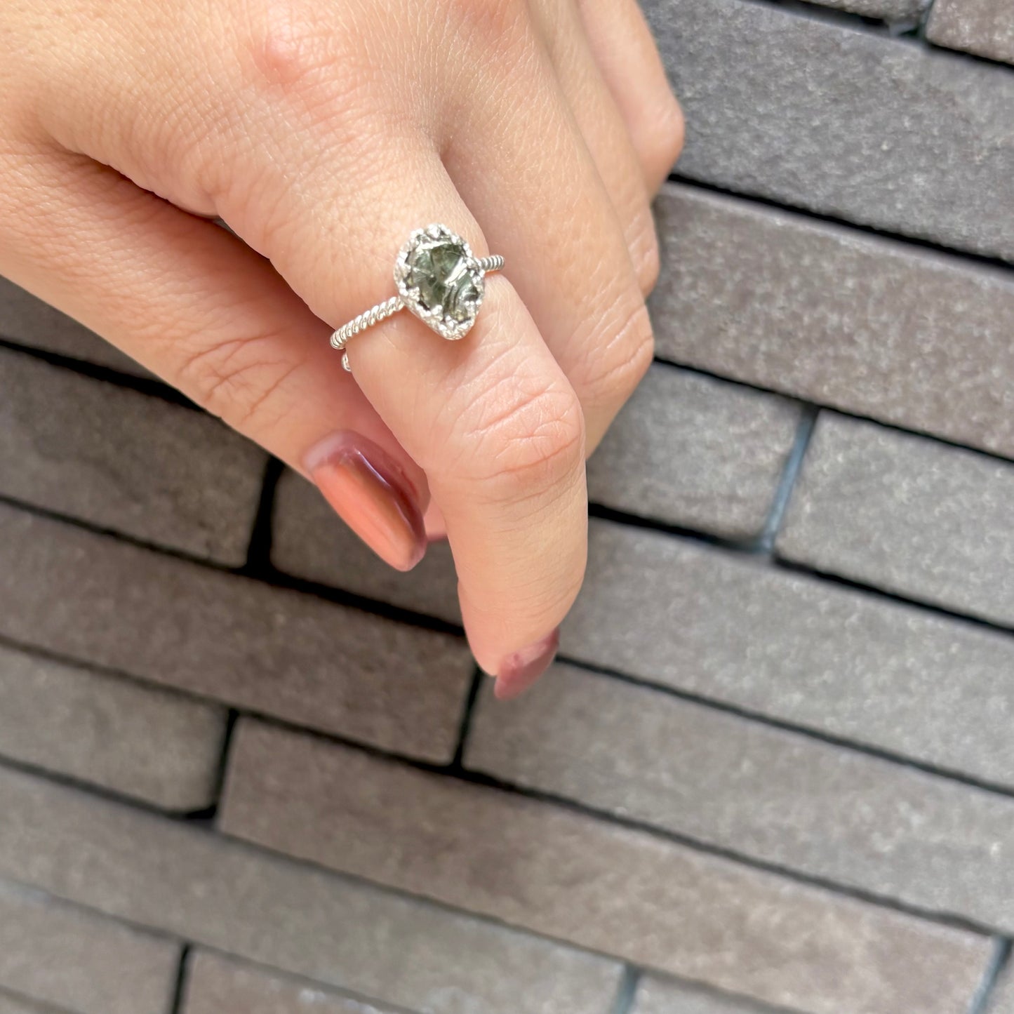 Roughcut ring 5