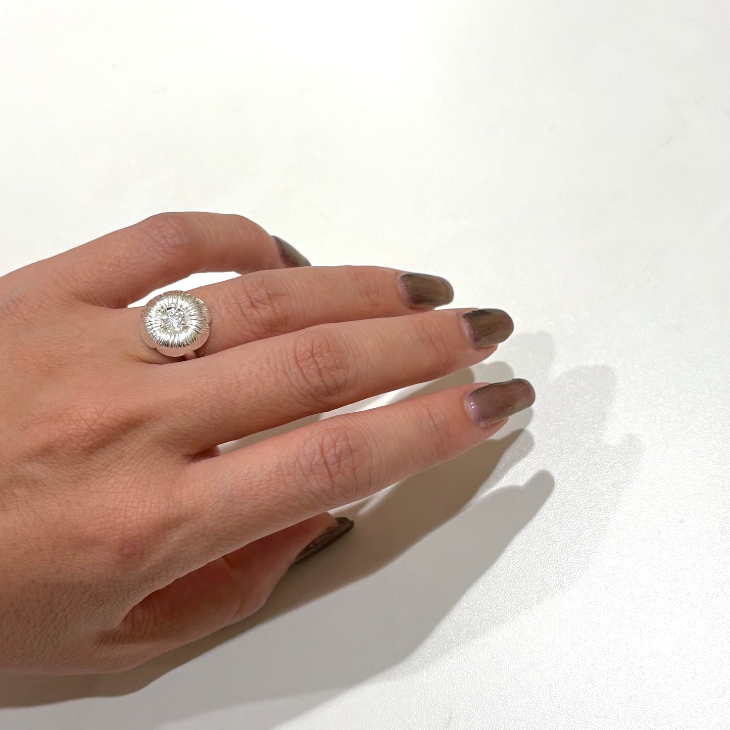 Flower design ring 17