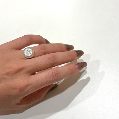 Flower design ring 17