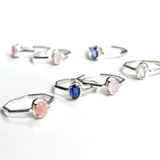 Silver925 1stone ring 28
