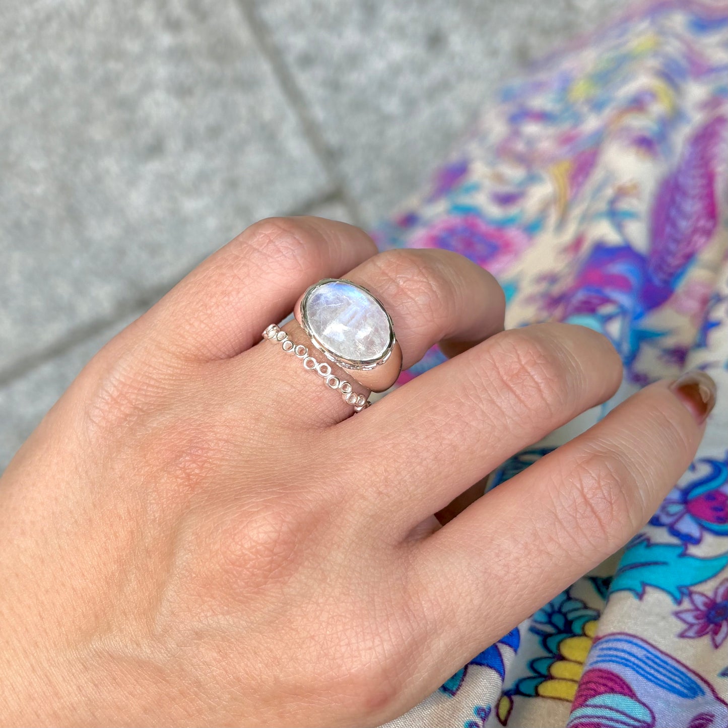 Silver925 plain ring 65