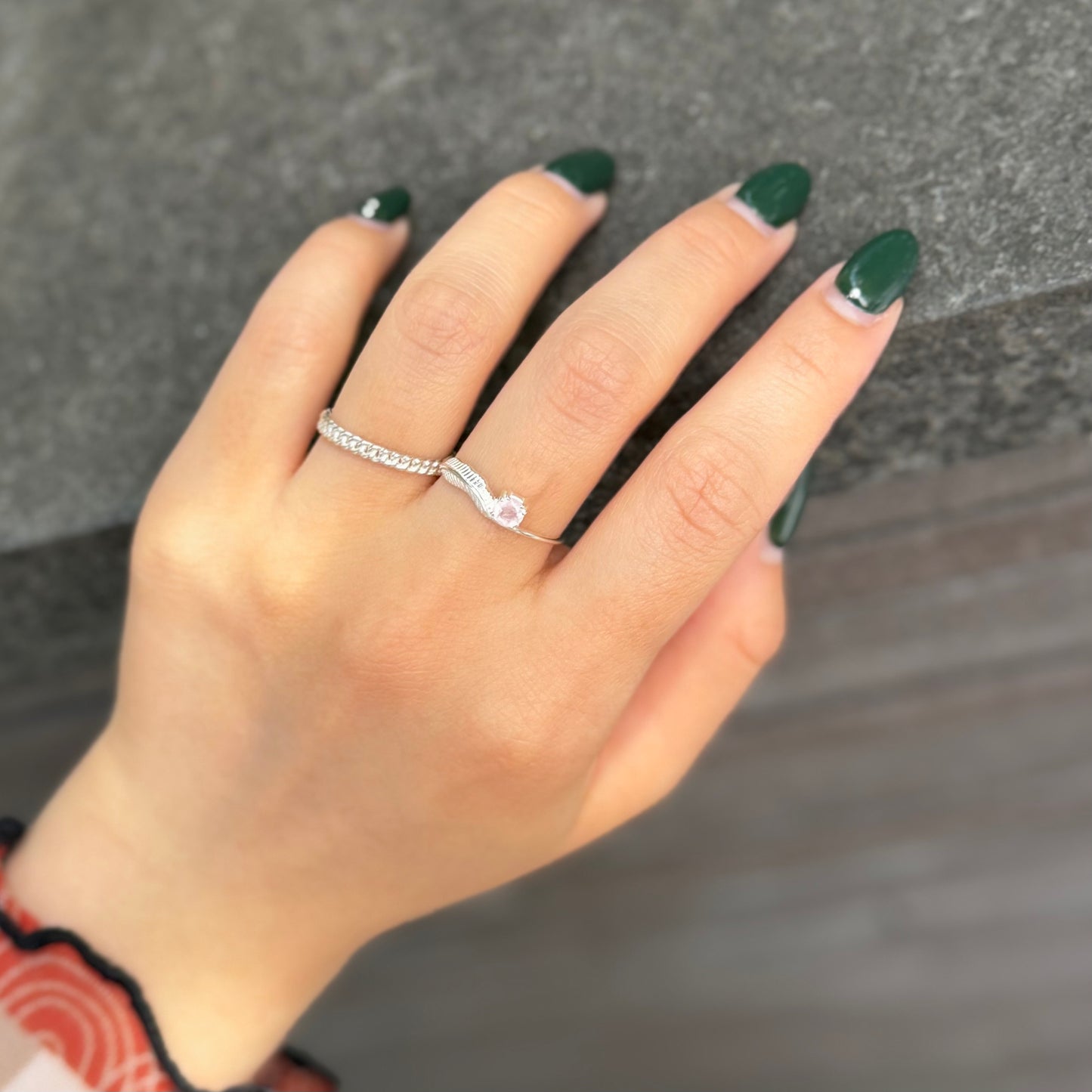 Feather design ring 3