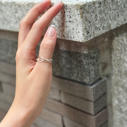 Silver925 stacking ring 1