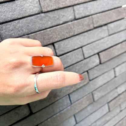 Big stone design ring 3