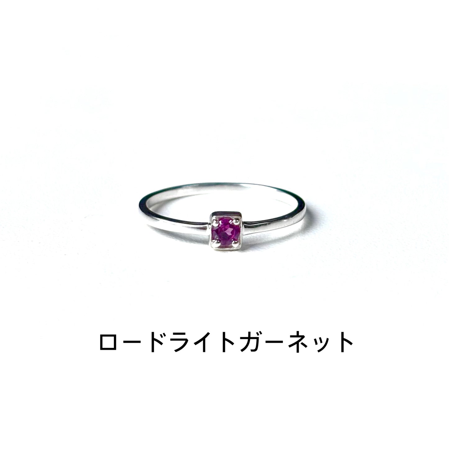 Silver925 1stone ring 1