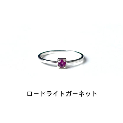 Silver925 1stone ring 1