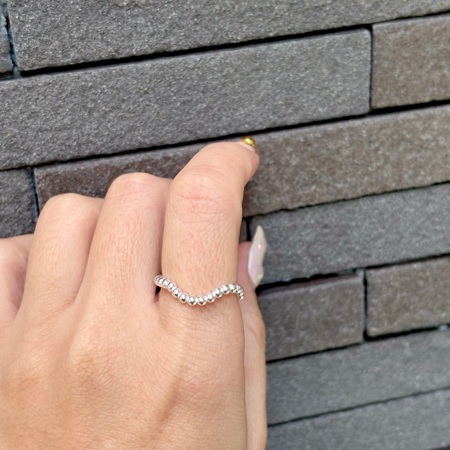 Silver925 plain ring 97