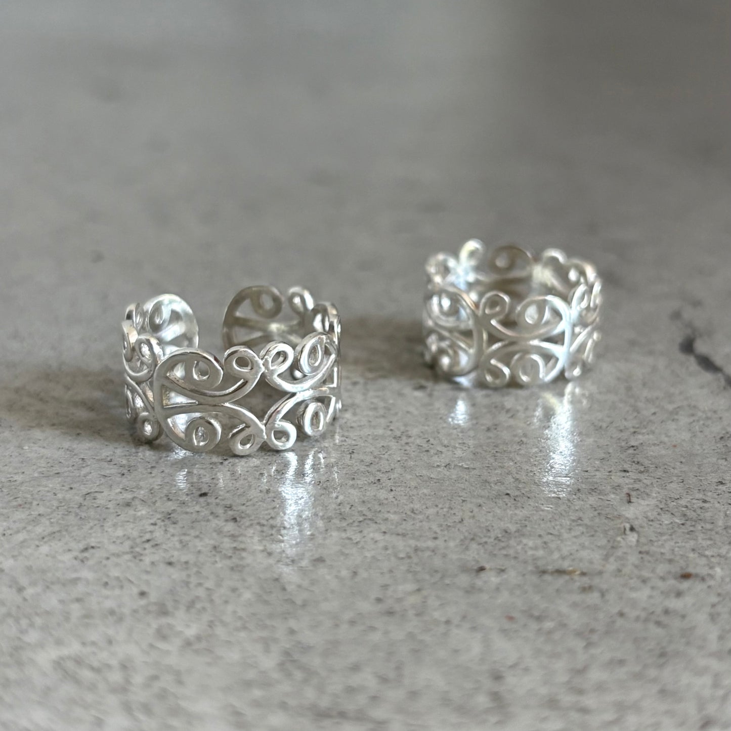 Silver925 plain ring 36