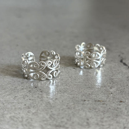 Silver925 plain ring 36