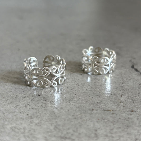 Silver925 plain ring 36