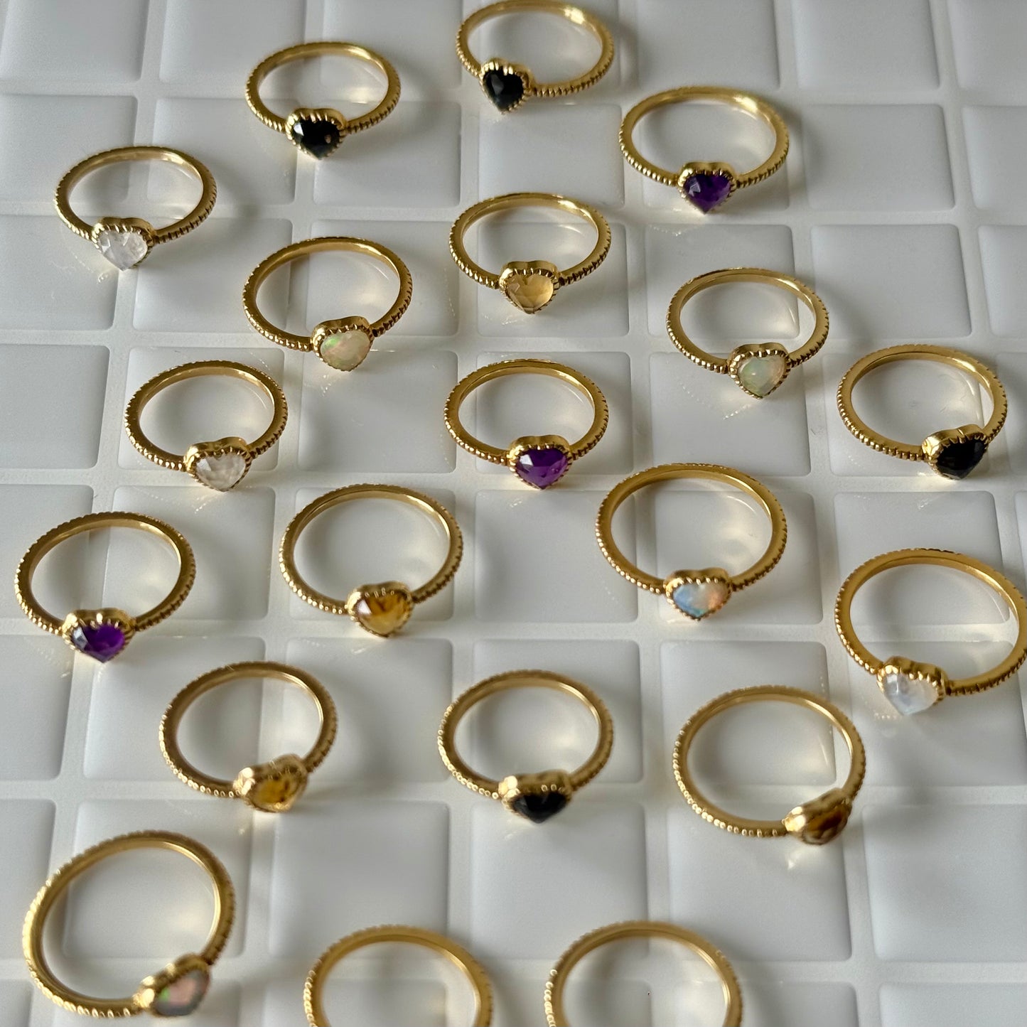 Brass Heart ring 1