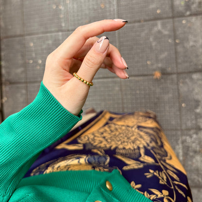Brass plain ring 63