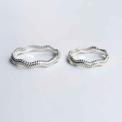 Silver925 plain ring 52