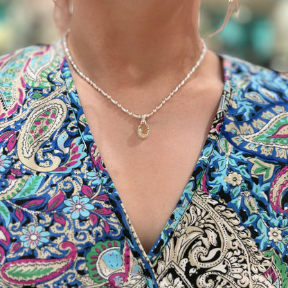Silver925 1stone charm