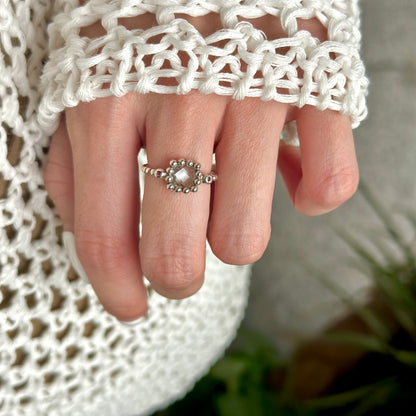 【Bijumam poco】Silver925 tsubu design ring