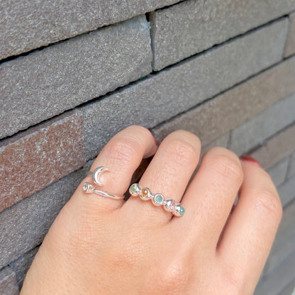Moon design ring 4