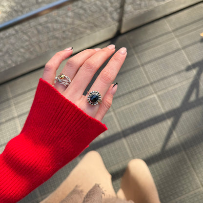 Silver925×Brass design ring 15