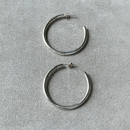 Silver925 hoop pierce 9