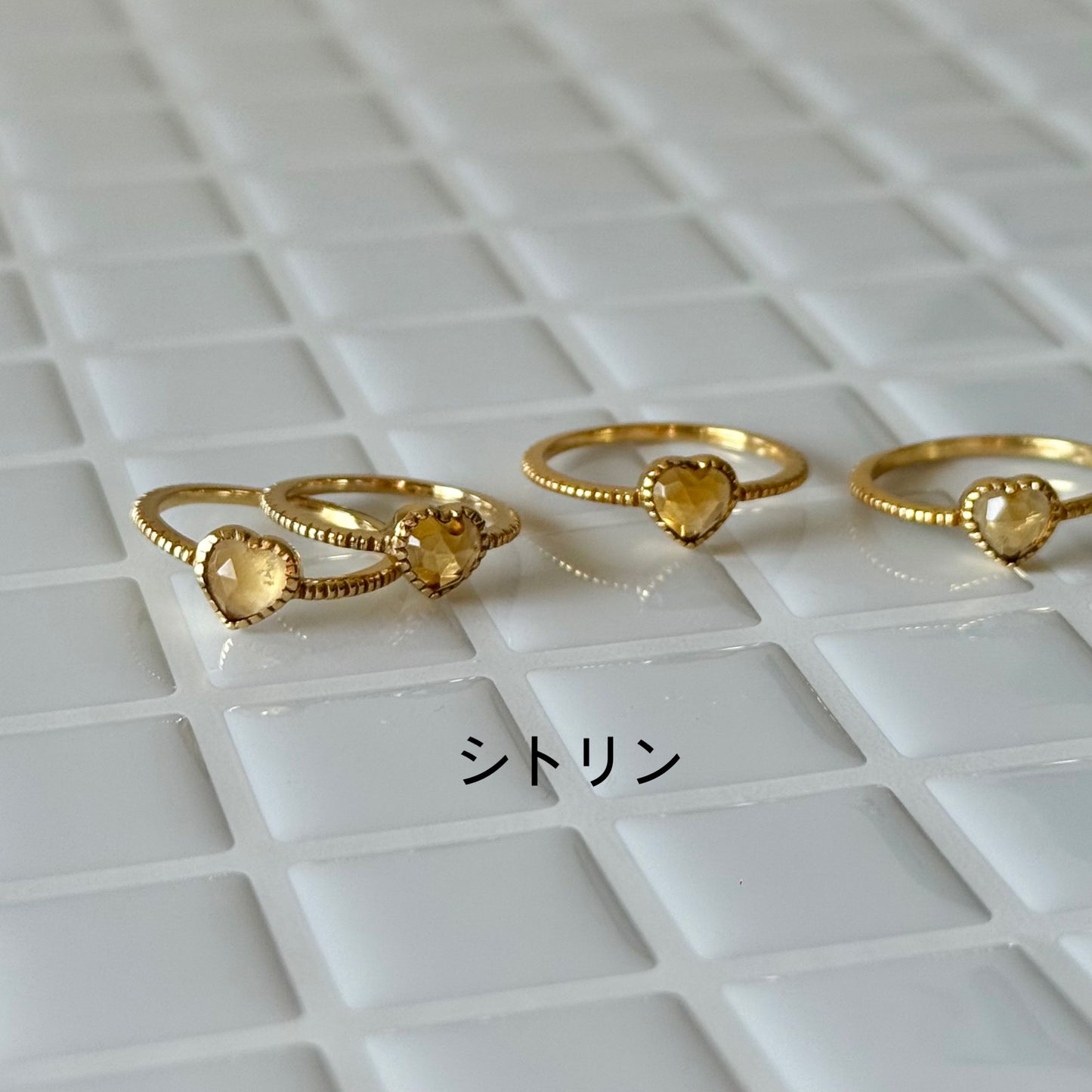 Brass Heart ring 1