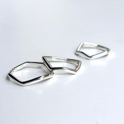 Silver925 plain ring 50