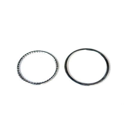 Silver925 plain ring 132