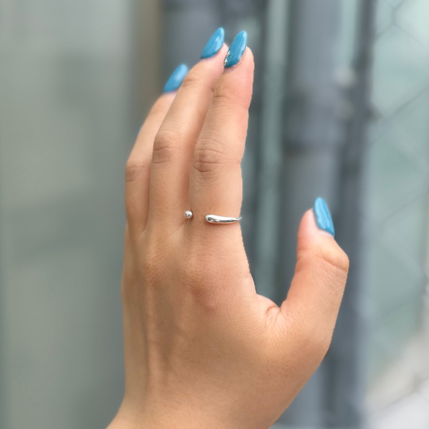Silver925 plain ring 36
