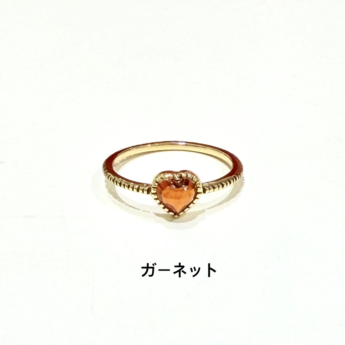 Brass Heart ring