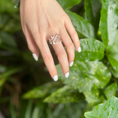 Silver925 design ring 122