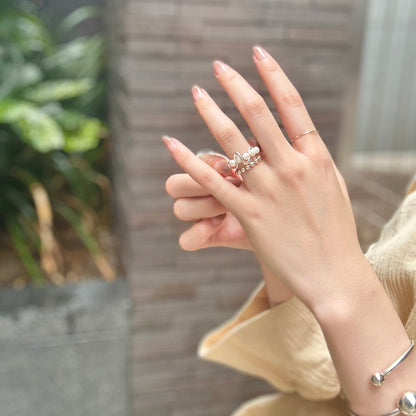 Pearl design ring 11