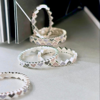 〈大宮限定〉Heart enamel ring