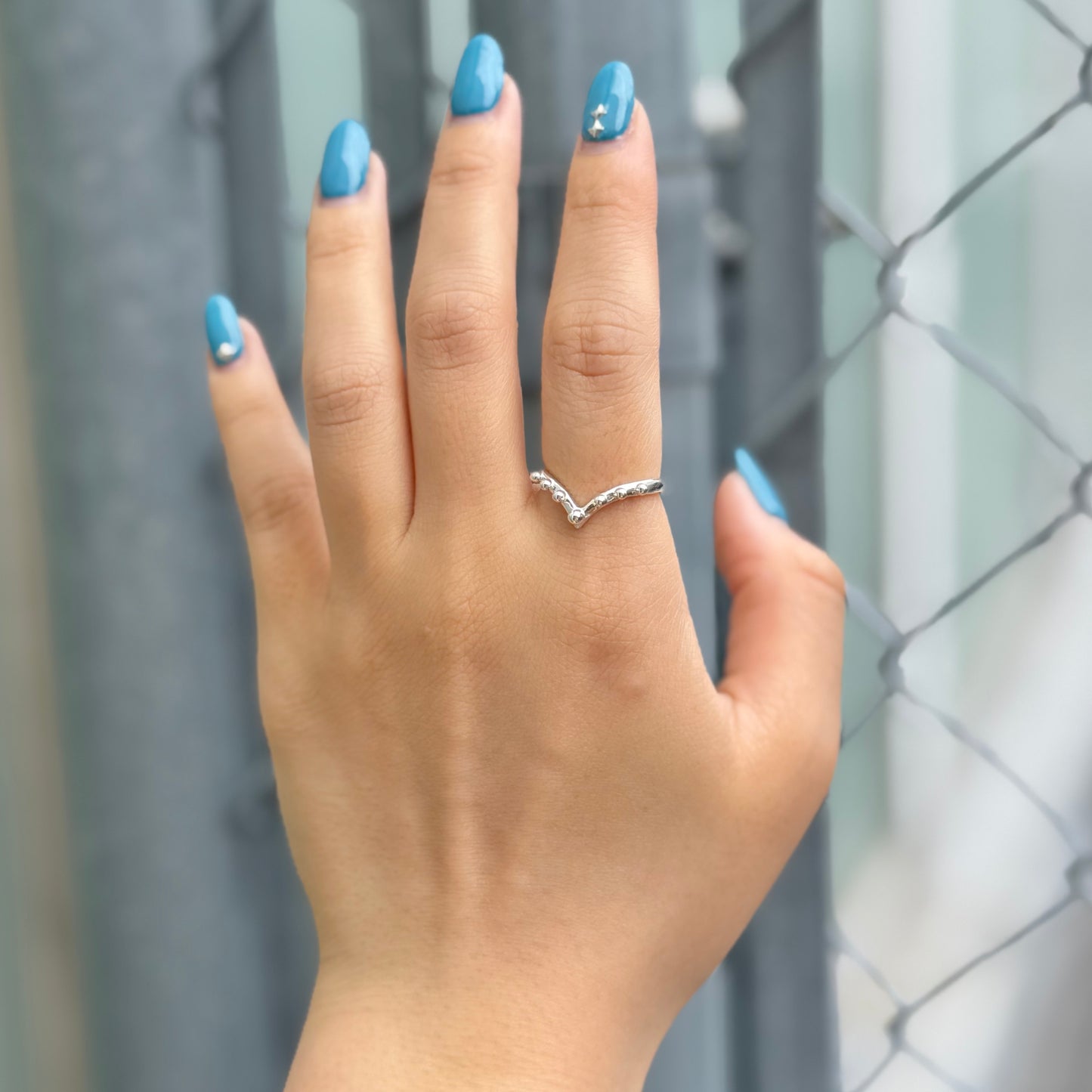 Silver925 plain ring 27