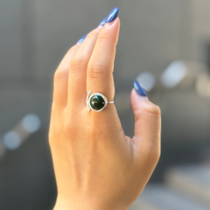 Moon design ring 10