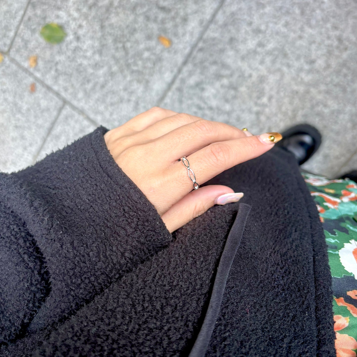 Silver925 plain ring 98