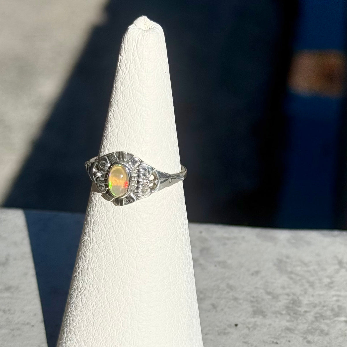 Opal design ring 11