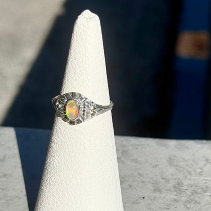 Opal design ring 11