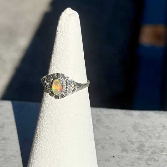Opal design ring 11