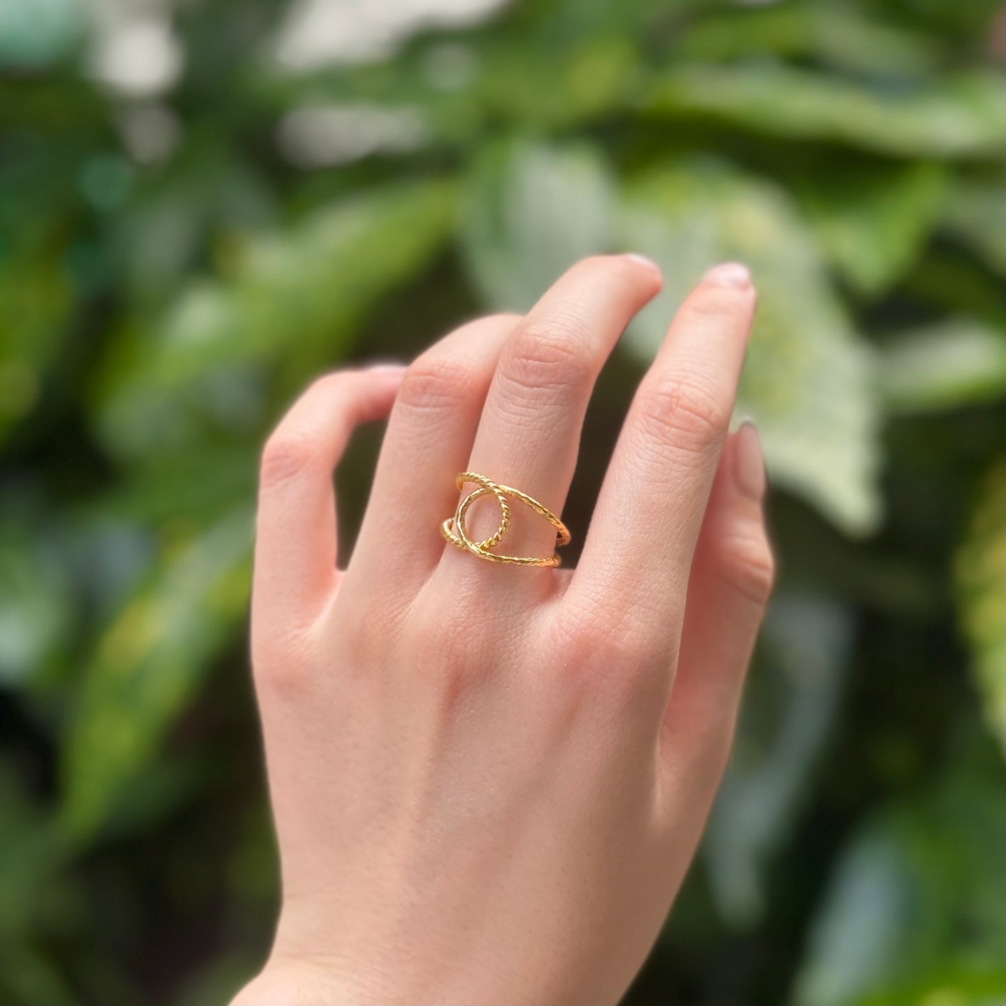 Brass plain ring 21