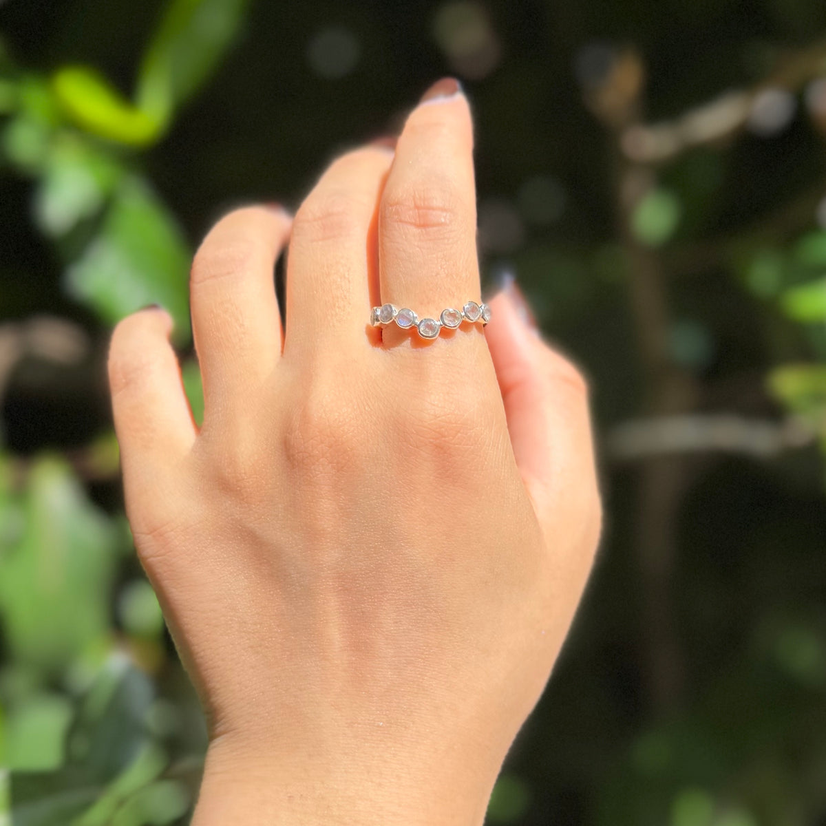 Labradorite ring 5