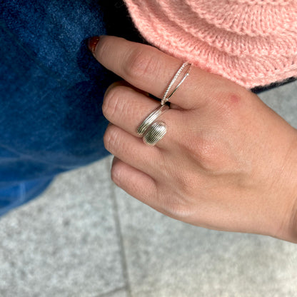 Silver925 plain ring 48