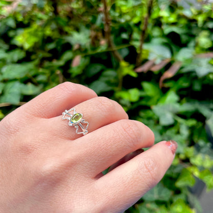 Silver925 design ring 65