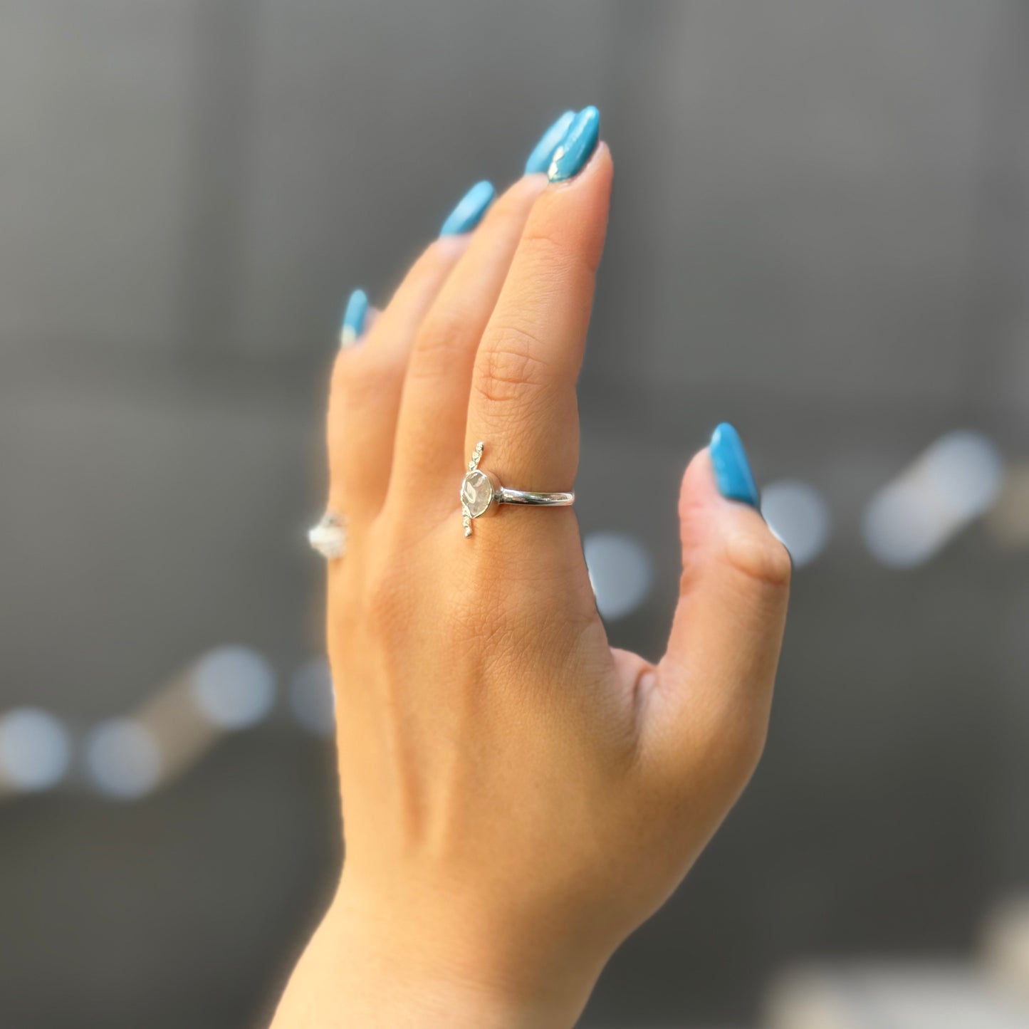 Silver925 design ring 123