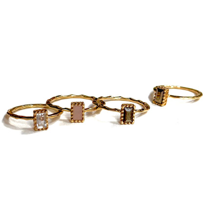 Brass petit ring 12