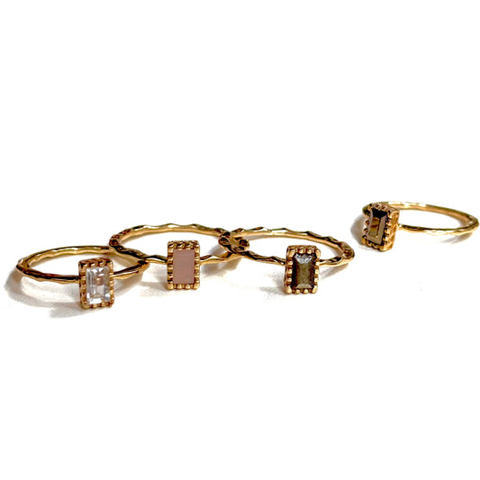 Brass petit ring 12