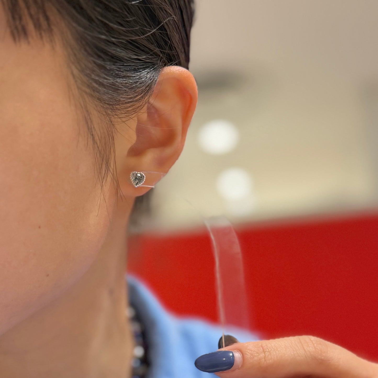 Heart design pierce 4