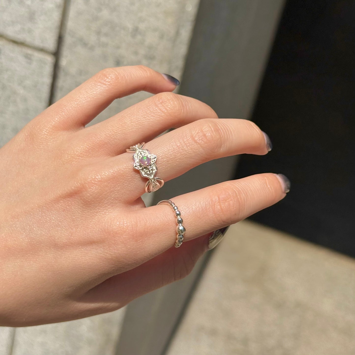 Silver925 design ring 96