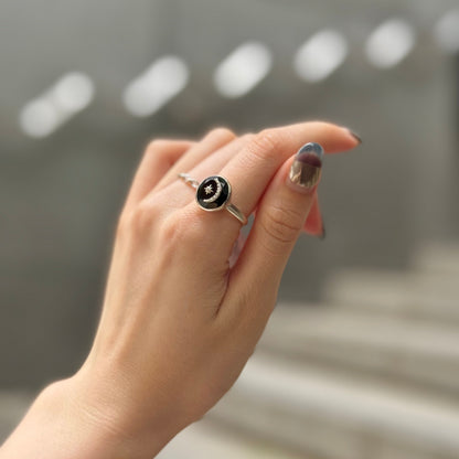 《6/14販売終了》渋谷＆オンライン先行【Biju mam poco】Moon & star design ring