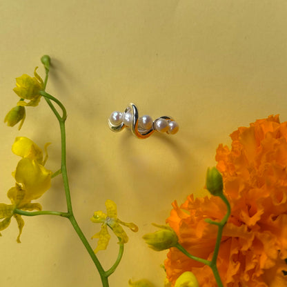 Pearl design ring 11