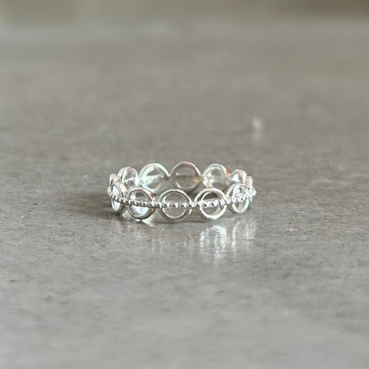 Silver925 plain ring 78