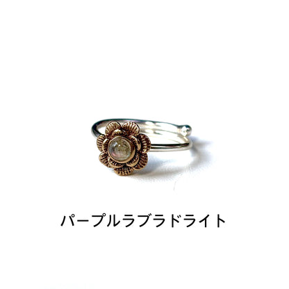 Flower design ring 20